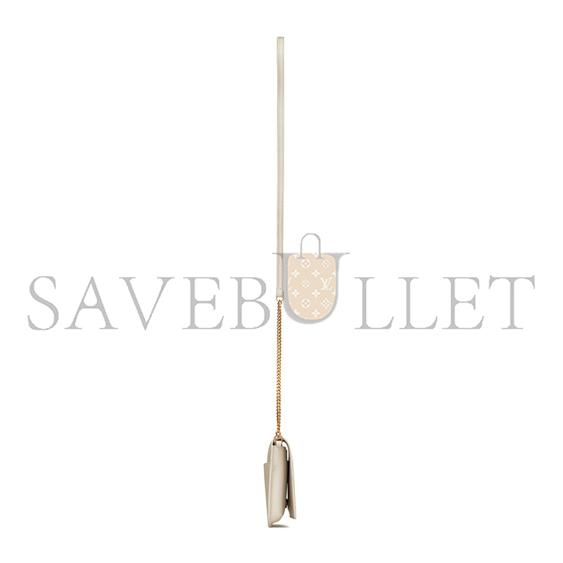 YSL CASSANDRE PHONE HOLDER IN SMOOTH LEATHER 6350950U40J9207 (18*11*2.5cm)